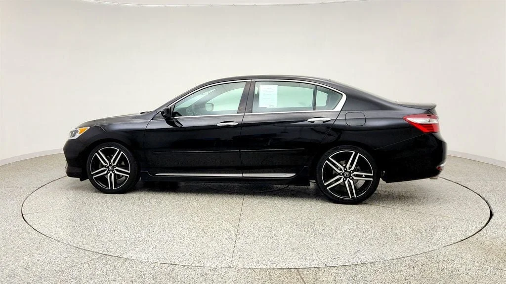 Used 2016 Crystal Black Pearl Honda 4dr I4 CVT Sport w/Honda Sensing image 8