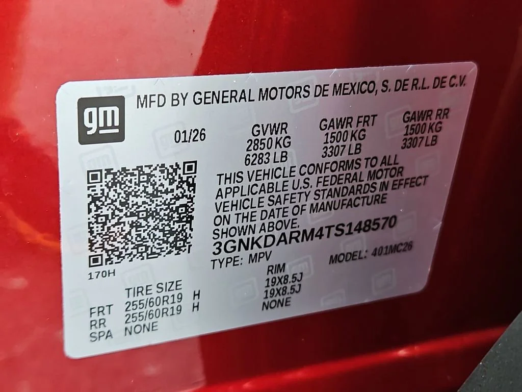 New 2026 Radiant Red Tintcoat Chevrolet LT image 25