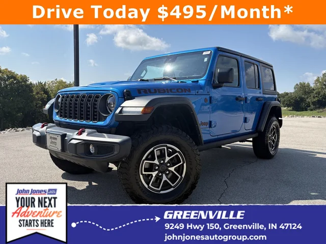 Pre-Owned 2025 Jeep Wrangler Rubicon Four Wheel Drive Sport Utility