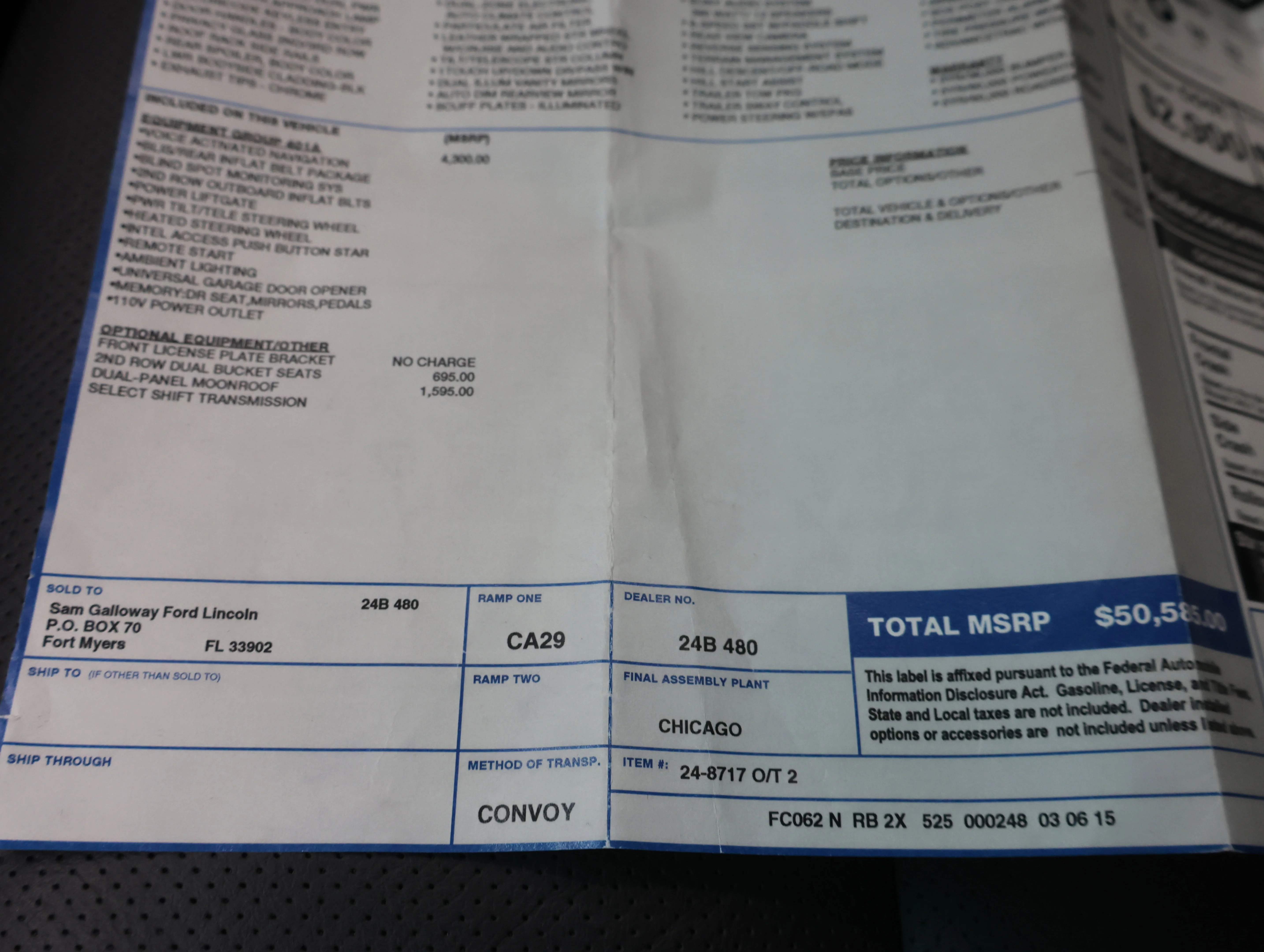 Used 2015 Magnetic Metallic Ford Sport image 57