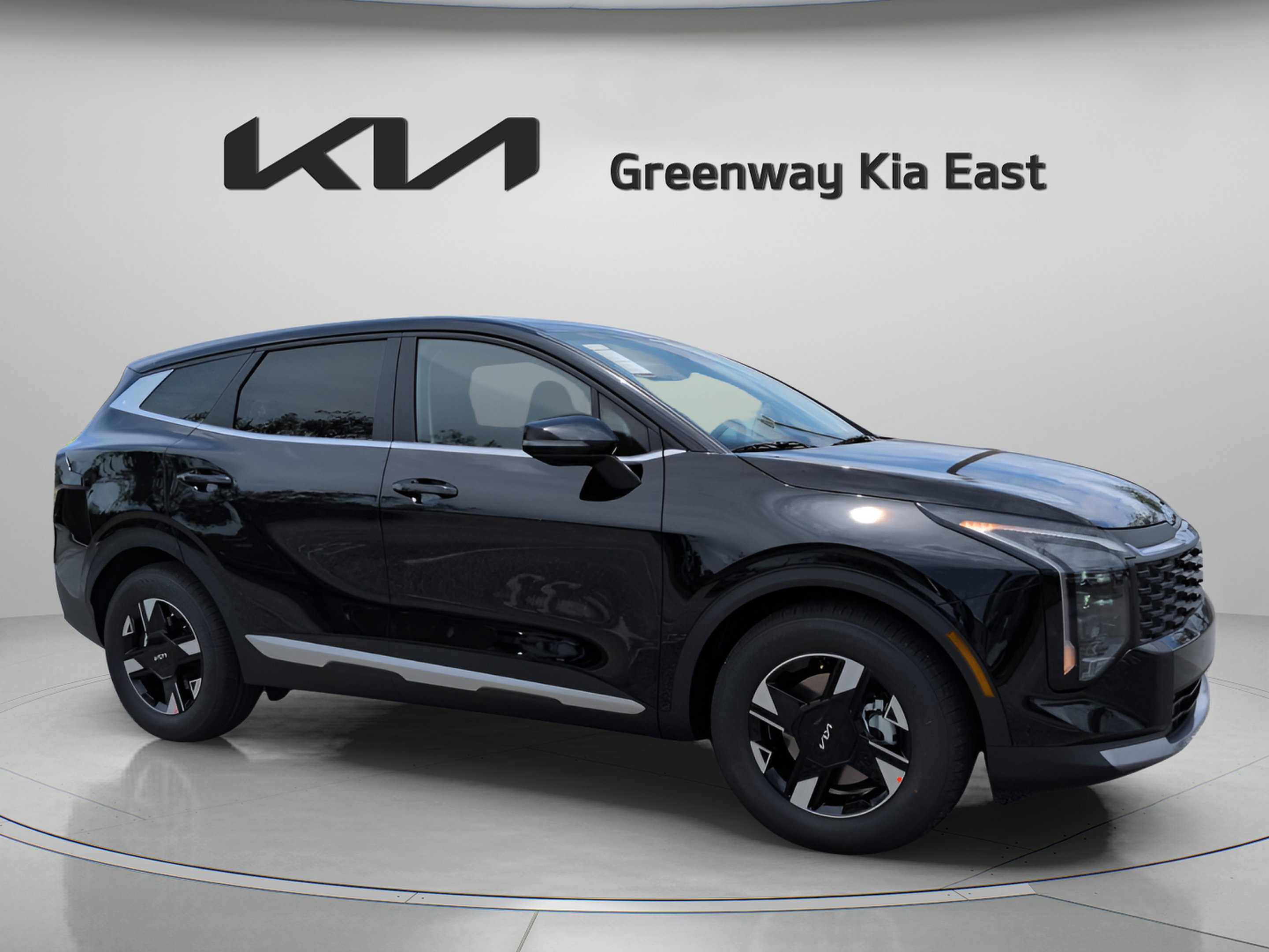 New 2026 Ebony Black Kia LX image 3