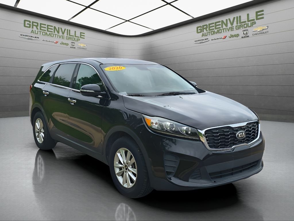 Used 2020 Ebony Black Kia LX V6 image 7