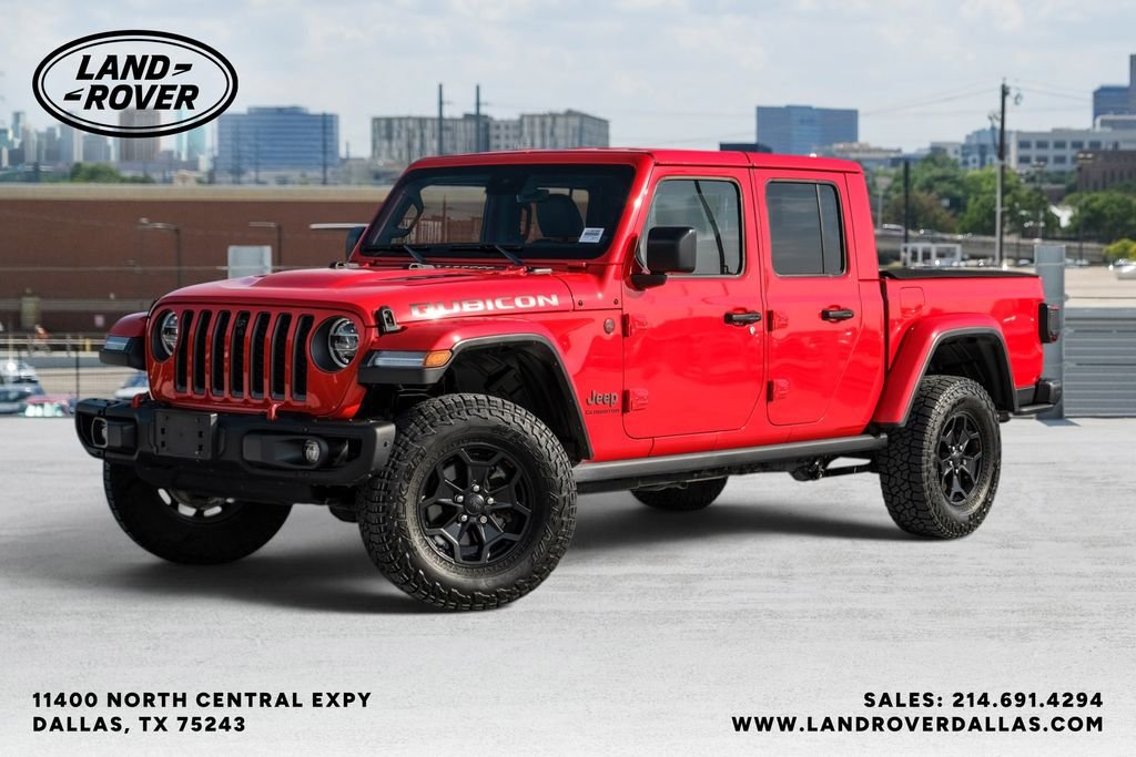 Used 2020 Red Clearcoat Jeep Rubicon image 1