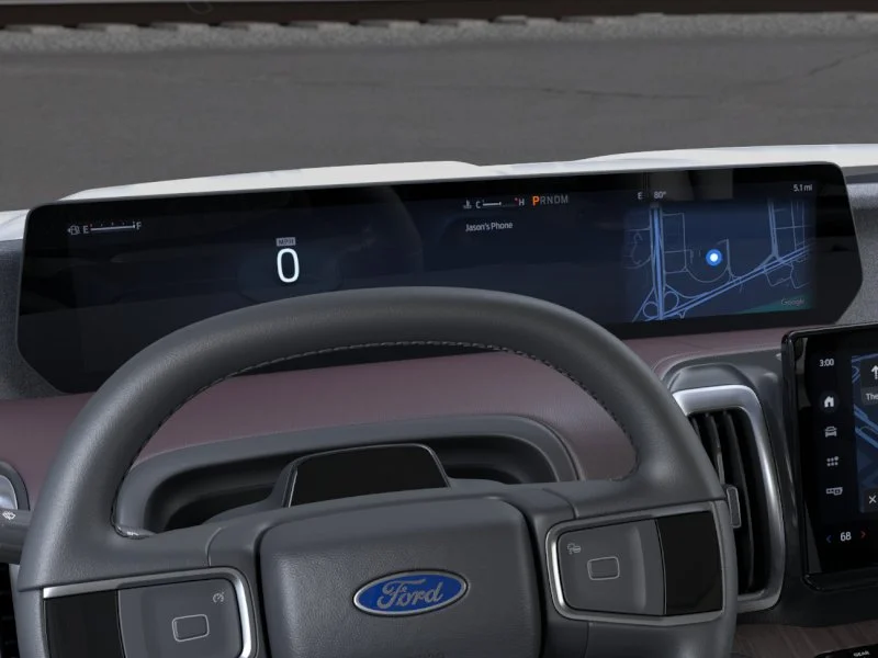 New 2026 Star White Metallic Tri-Coat Ford MAX Platinum® image 13
