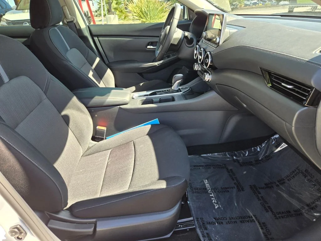 Certified Used 2025 White Nissan SV image 19