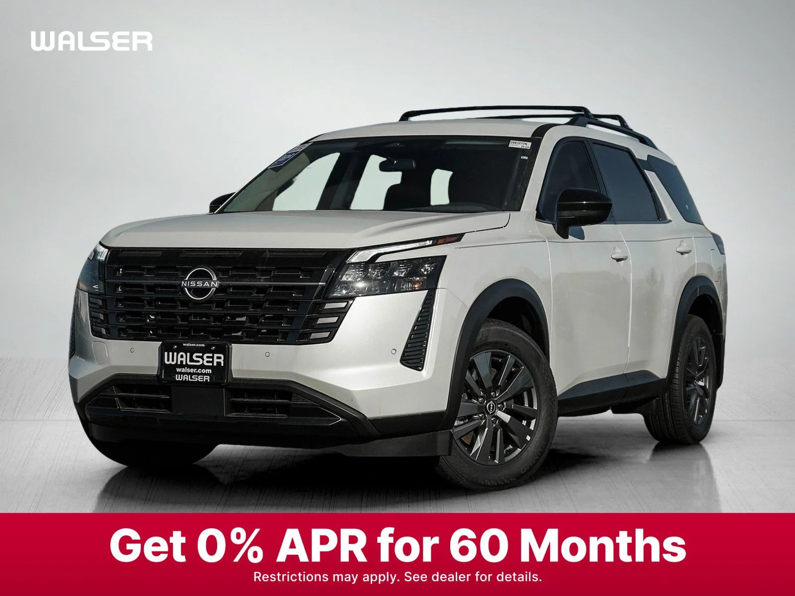 New 2026 Everest White Pearl Tricoat Nissan SV image 1