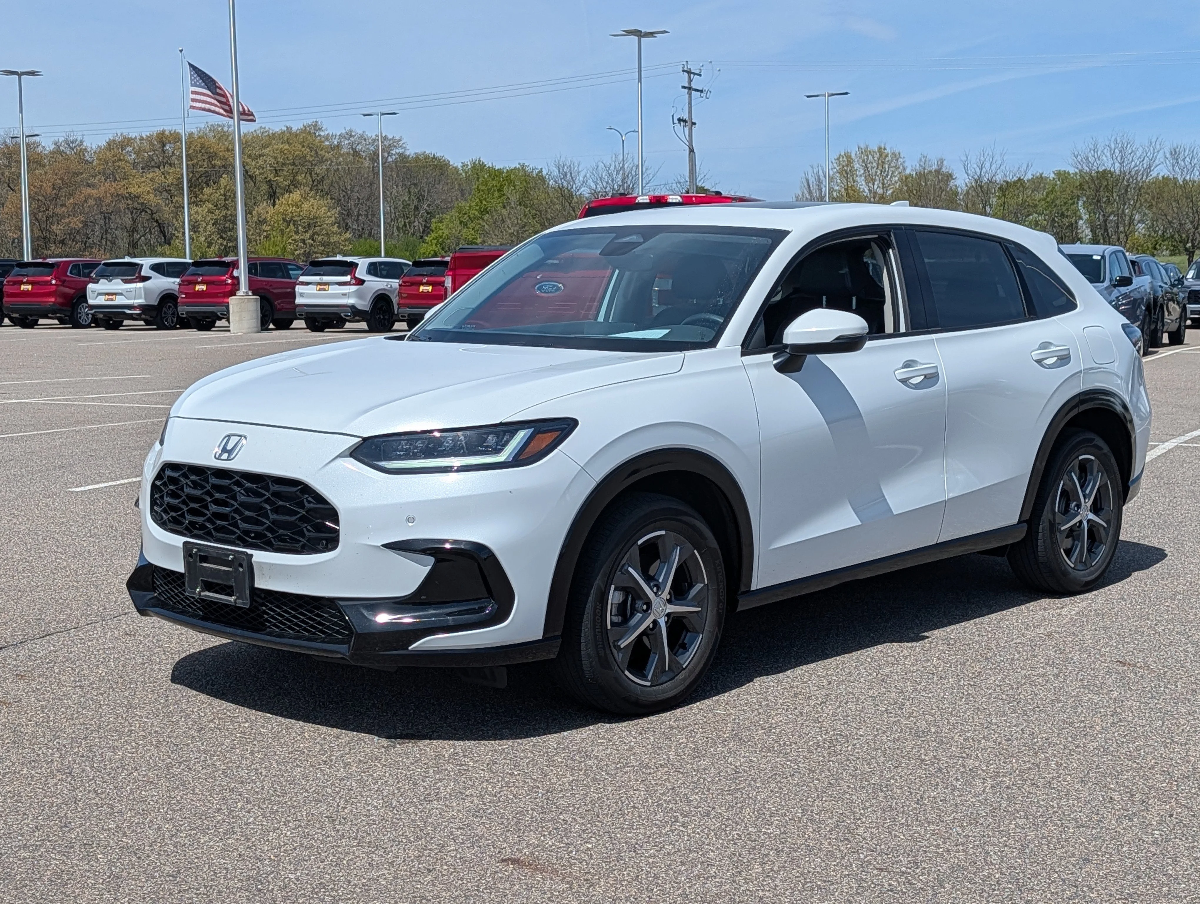 Used 2024 Honda HR-V EX-L with VIN 3CZRZ2H71RM753468 for sale in Waite Park, Minnesota