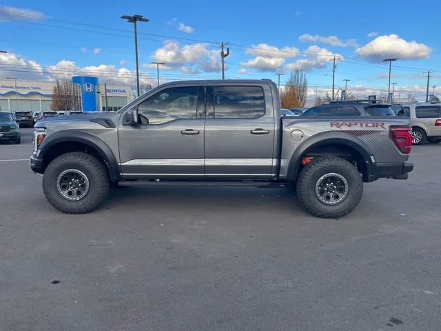 New 2025 Carbonized Gray Metallic Ford Raptor® image 12