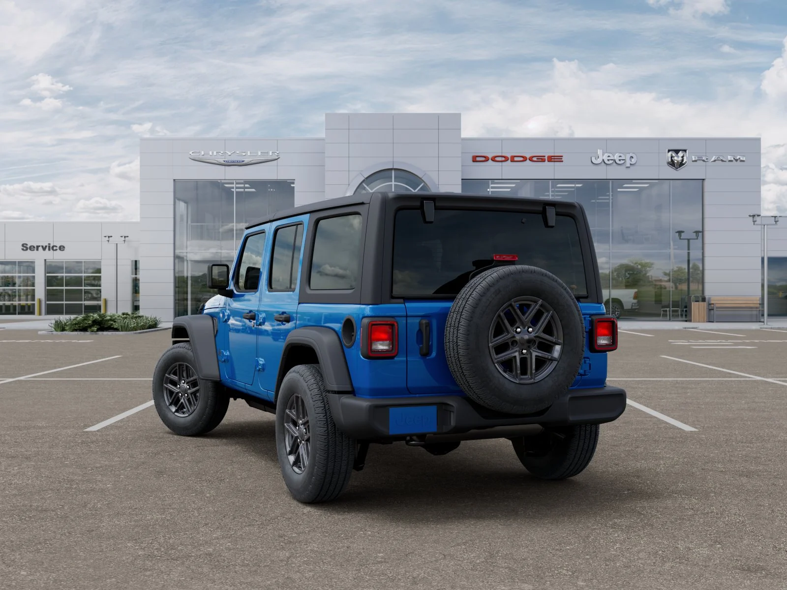 New 2026 Hydro Blue Pearlcoat Jeep Sport S image 29