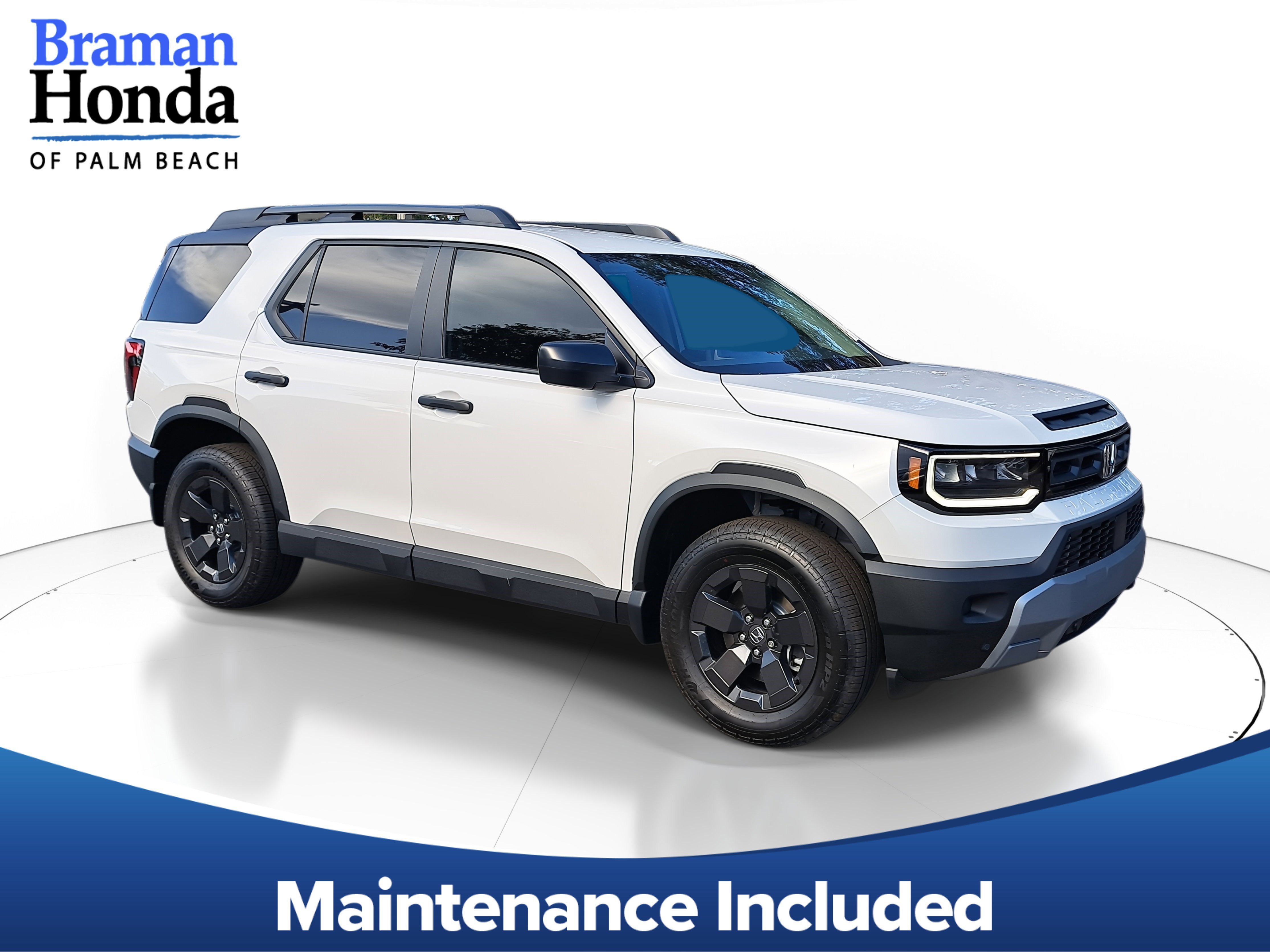 New 2026 Platinum White Pearl Honda RTL image 1