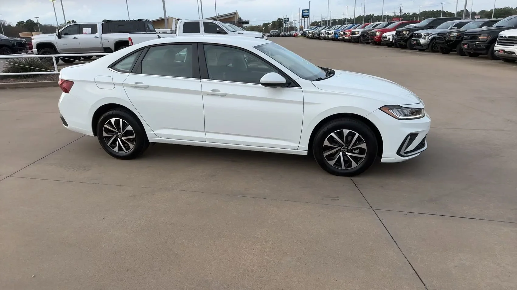 Used 2025 Pure White Volkswagen S image 2