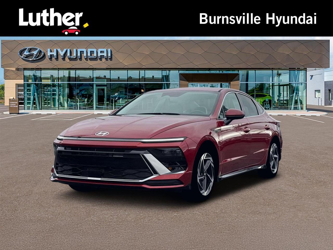 New 2026 Ultimate Red Hyundai SEL Sport image 1