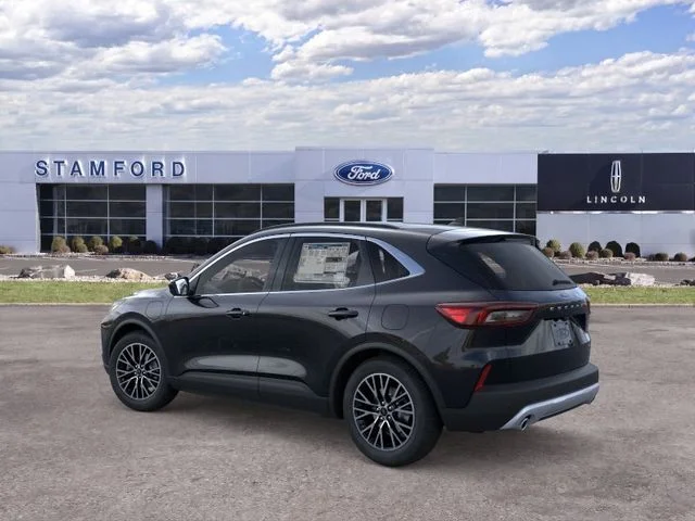 New 2025 Agate Black Metallic Ford Plug-in Hybrid image 4