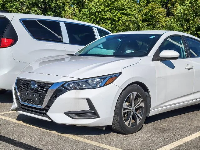 Used 2021 Nissan Sentra SV with VIN 3N1AB8CV3MY264395 for sale in Forest Park, IL