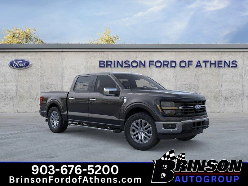New 2026 Agate Black Metallic Ford XLT image 7
