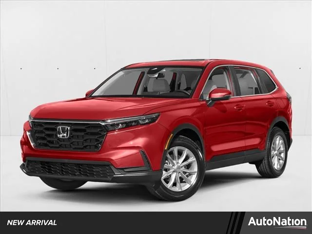 Used 2024 Radiant Red Metallic Honda EX image 1