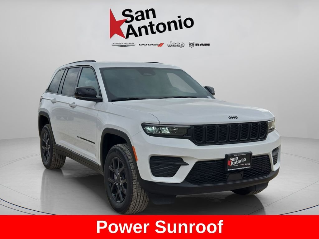 New 2025 Bright White Clear-Coat Exterior Paint Jeep Altitude X image 3
