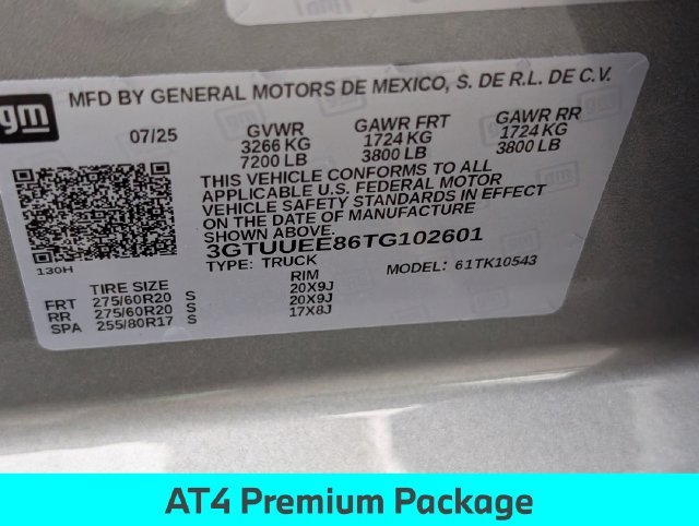 Used 2026 Silver GMC AT4 image 31