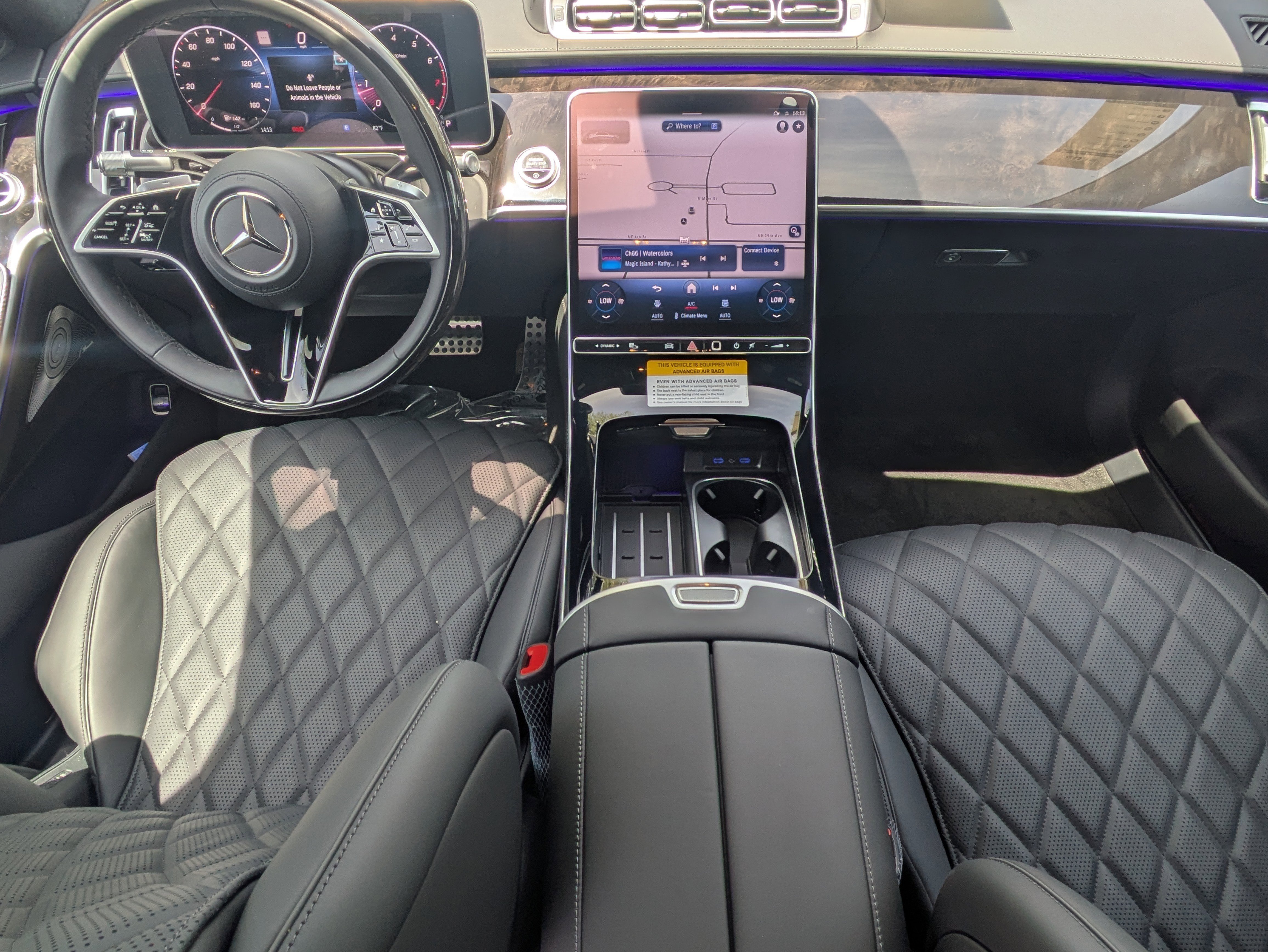 New 2026 MANUFAKTUR Moonlight White Metallic Mercedes-Benz S 580 image 12