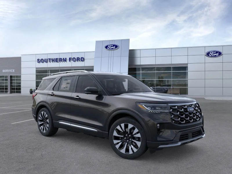 New 2026 Agate Black Metallic Ford Platinum image 8