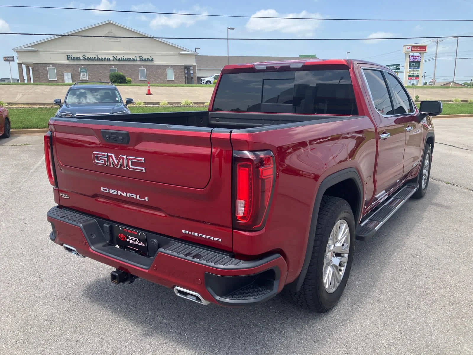 Used 2022 Cayenne Red Tintcoat GMC Denali image 7