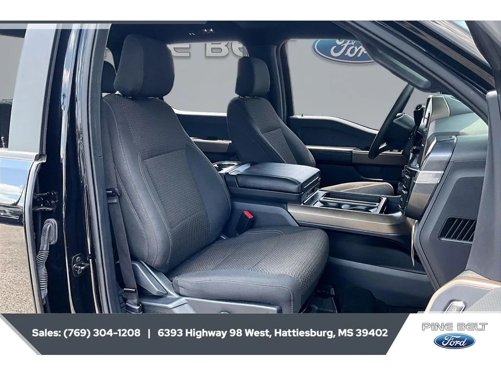 Used 2024 Agate Black Metallic Ford STX image 6