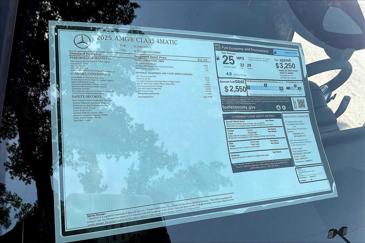 2025 Mercedes-Benz CLA AMG CLA35 - Photo 16