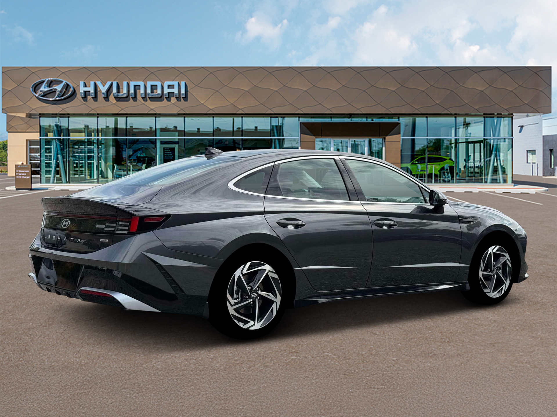 New 2026 Gray Hyundai SEL Sport image 8
