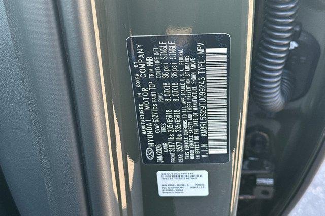 New 2026 Titan Charcoal Pearl Hyundai SEL FWD image 29