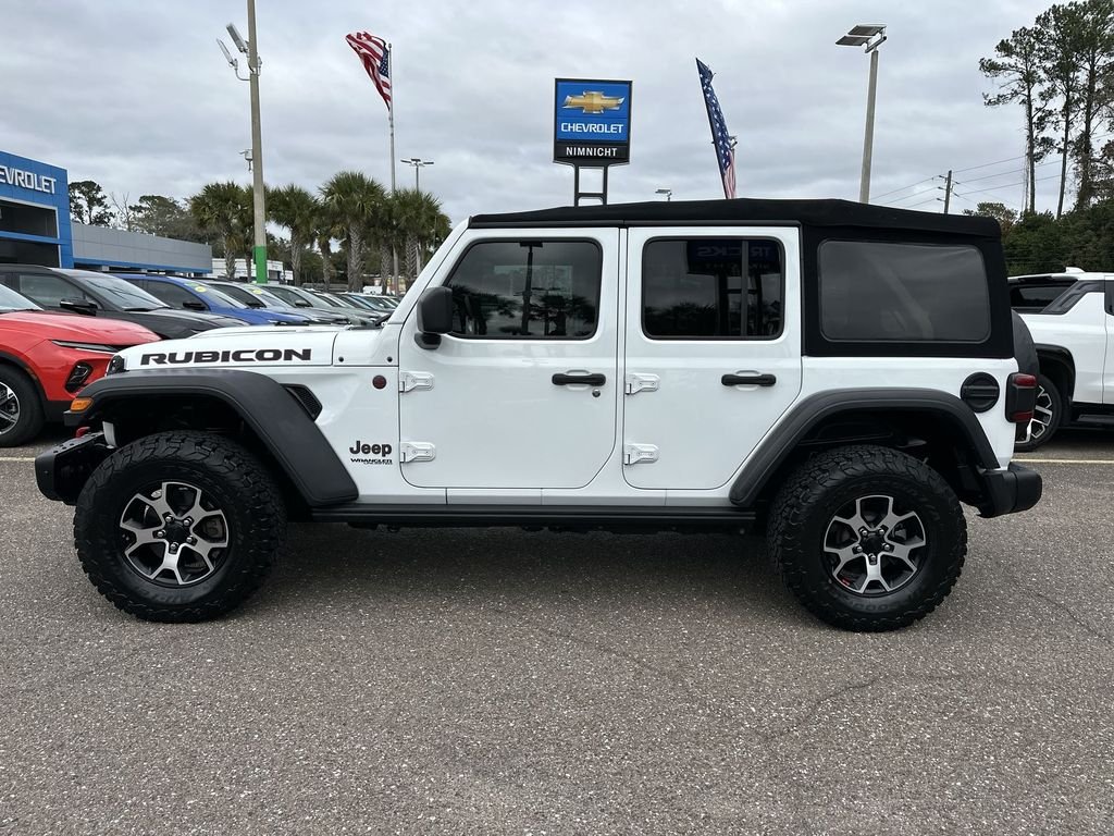 Used 2021 White Jeep Unlimited Rubicon image 13