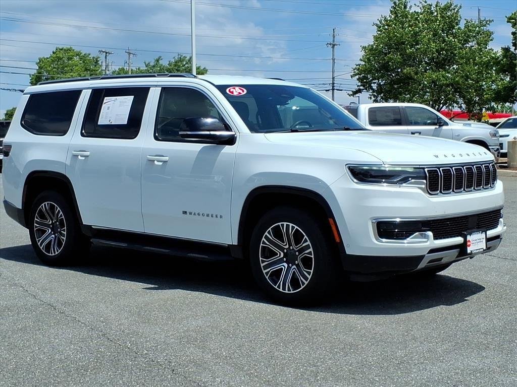 Used 2024 Bright White Clearcoat Jeep Series II image 2