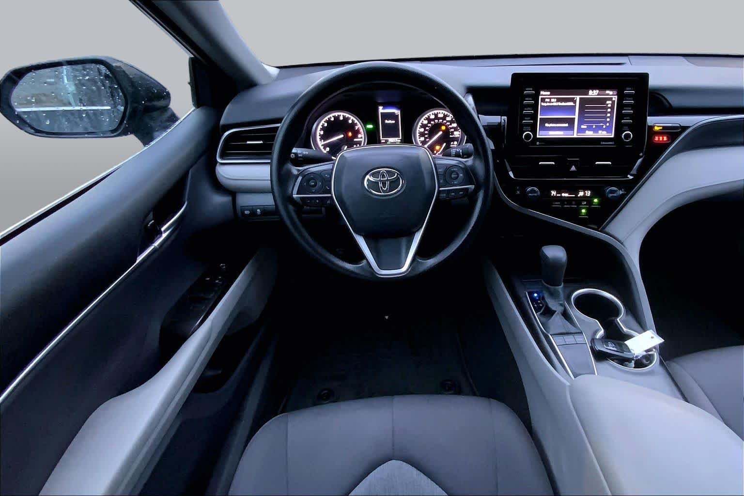 Used 2024 Midnight Black Metallic Toyota LE image 6
