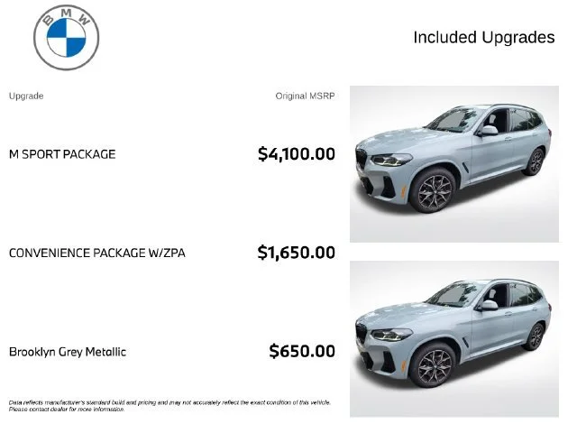 Certified Used 2023 Brooklyn Gray BMW xDrive30i image 3