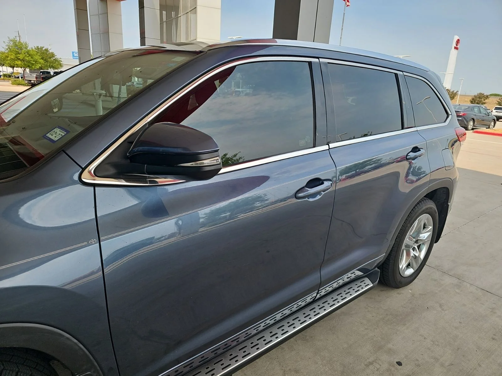 Used 2019 Blue Toyota Limited image 3