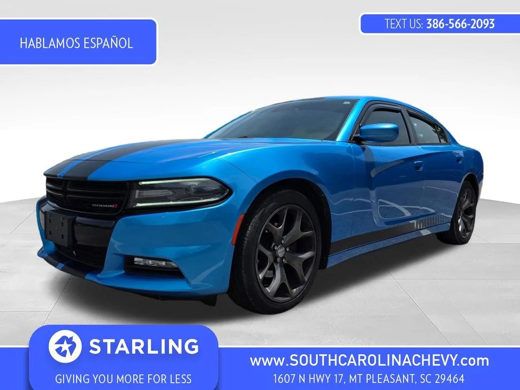 Used 2016 Blue Dodge SXT image 1