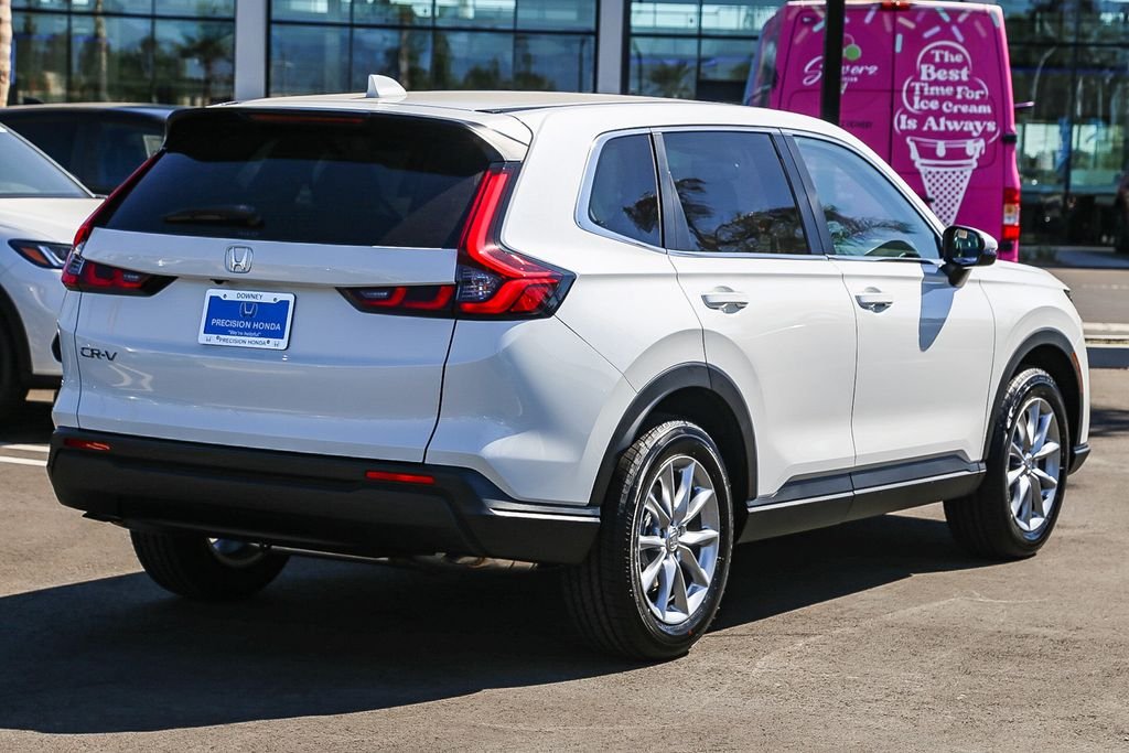 New 2026 Platinum White Pearl Honda EX image 9