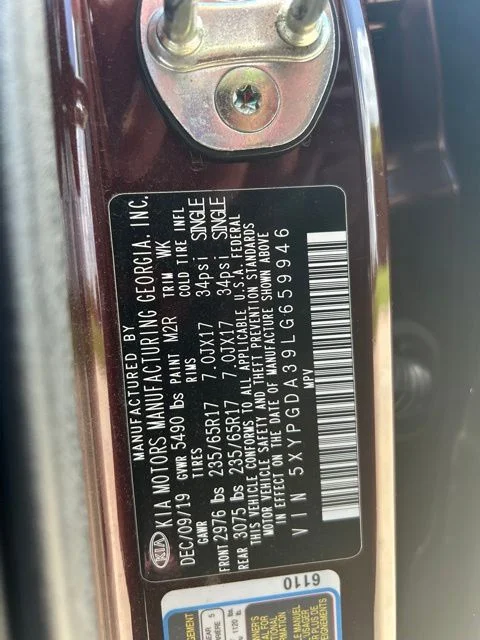 Used 2020 Purple Kia LX image 11