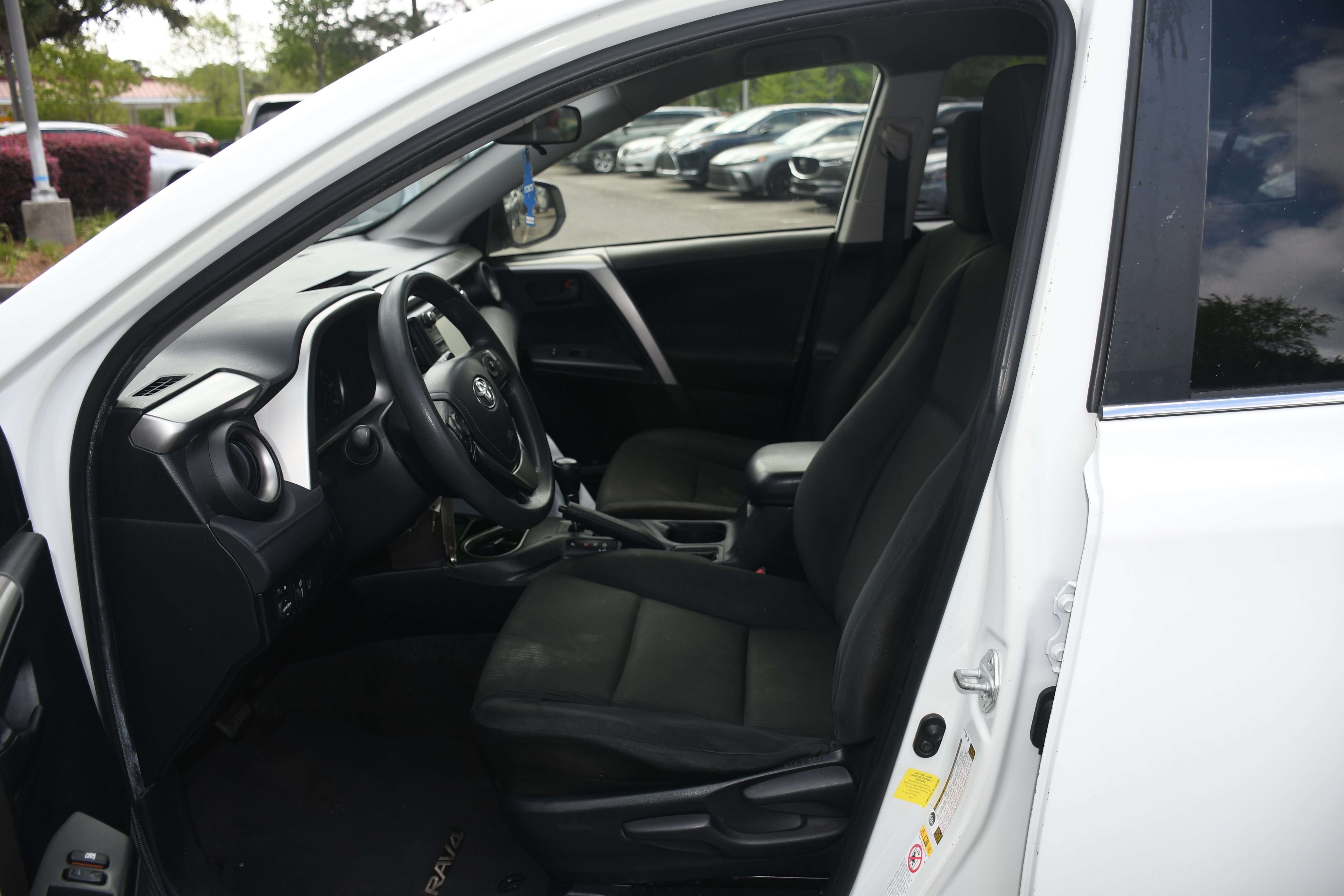 Used 2017 White Toyota LE image 6