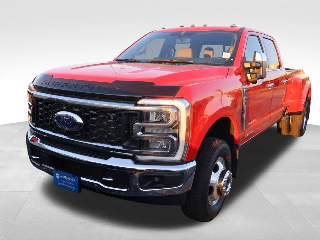 Used 2023 Race Red Ford Lariat image 4