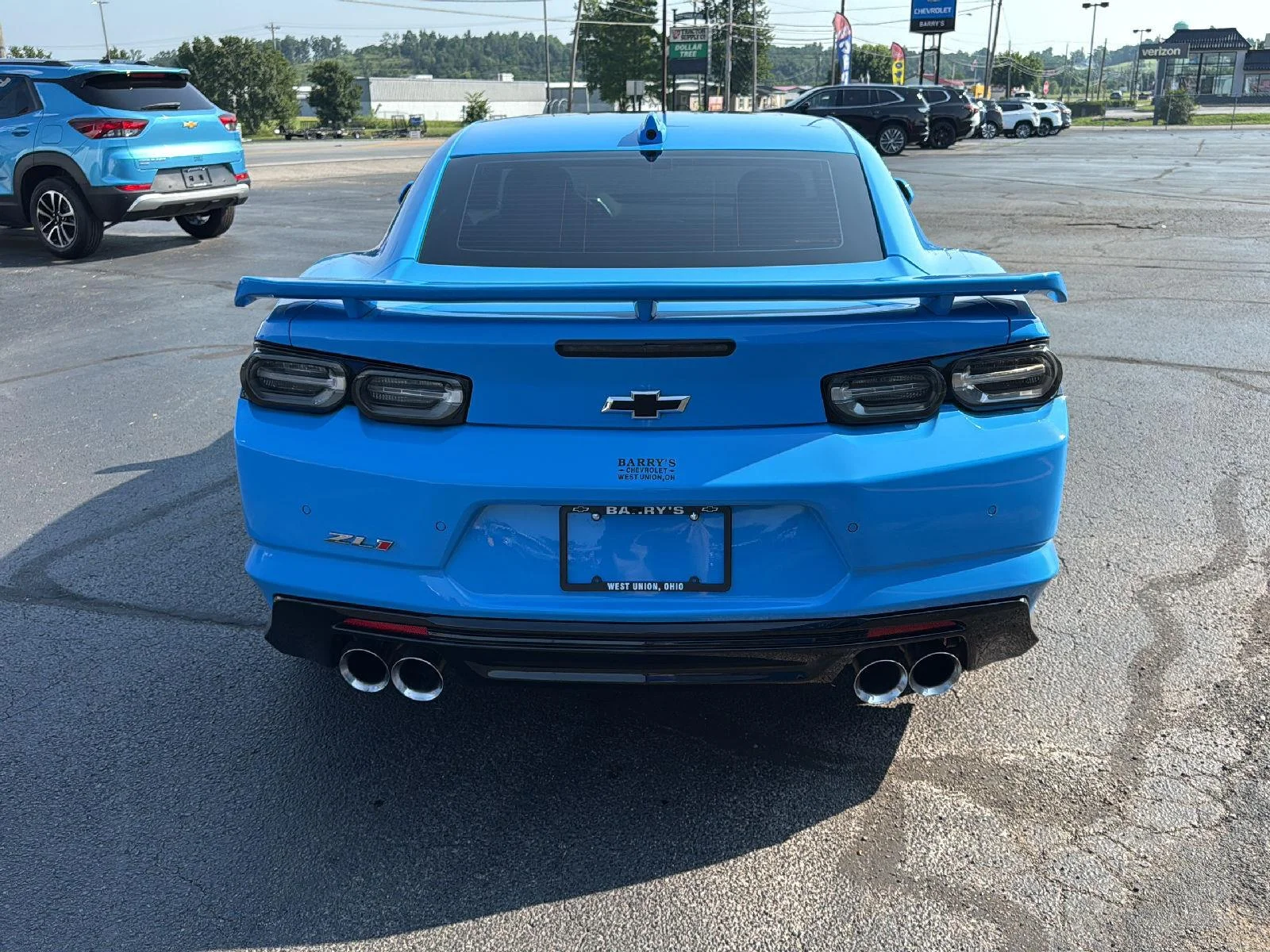 Used 2023 Rapid Blue Chevrolet ZL1 image 5