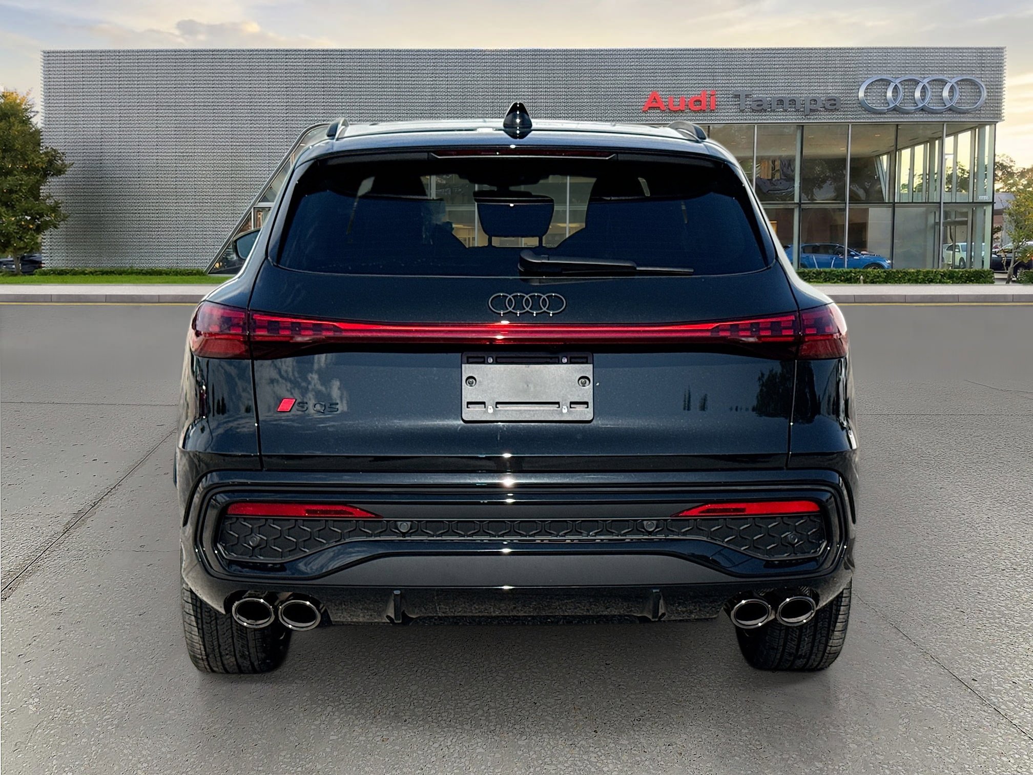 New 2026 Mythos Black Metallic Audi Premium Plus image 4