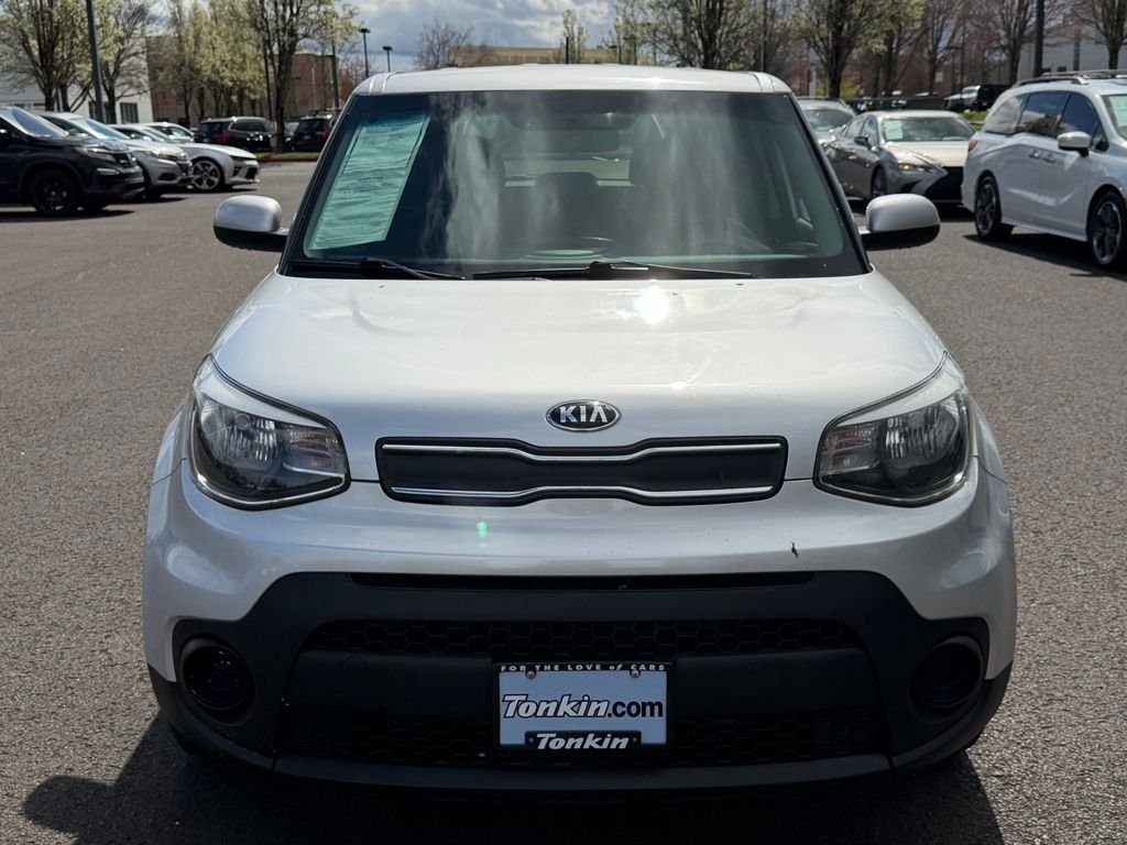 Used 2018 Bright Silver Kia Base image 2