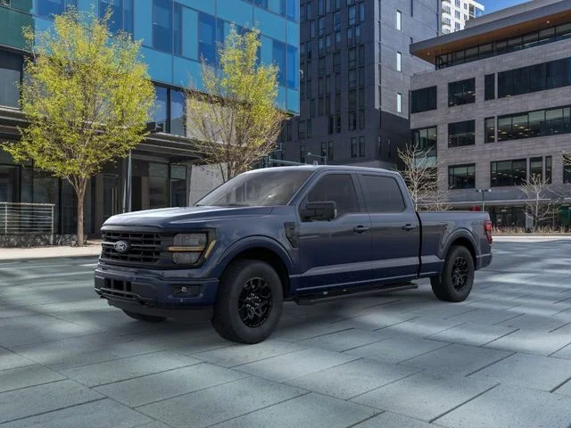 New 2026 Antimatter Blue Metallic Ford XLT image 1