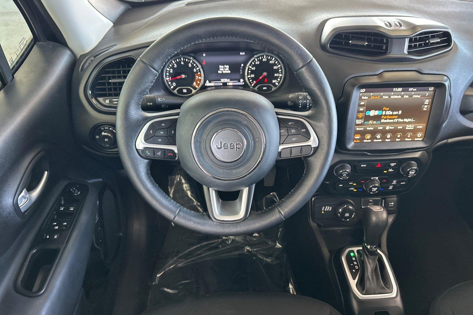 Used 2023 Black Clearcoat Jeep Altitude image 14
