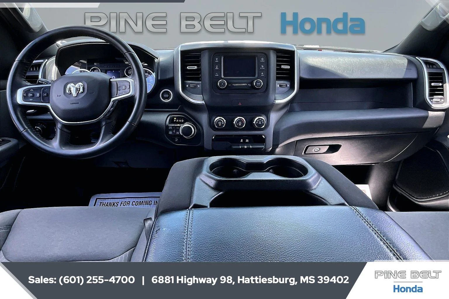 Used 2022 Diamond Black Crystal Pearlcoat Ram Big Horn image 13