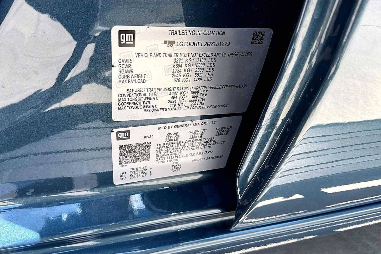 Used 2024 Downpour Metallic GMC Denali Ultimate image 26