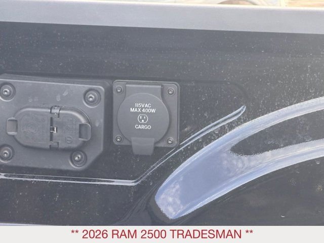 New 2026 Diamond Black Crystal Pearl-Coat Exterior Paint RAM Tradesman image 14