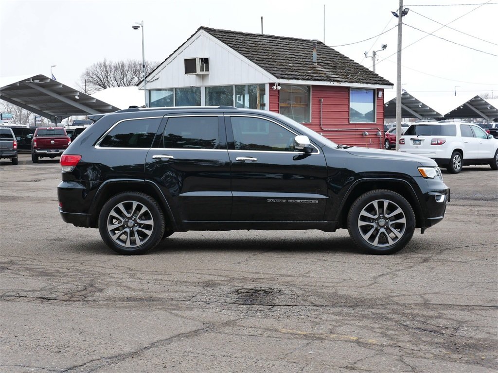Certified 2017 Jeep Grand Cherokee Overland with VIN 1C4RJFCG2HC771957 for sale in White Bear Lake, Minnesota