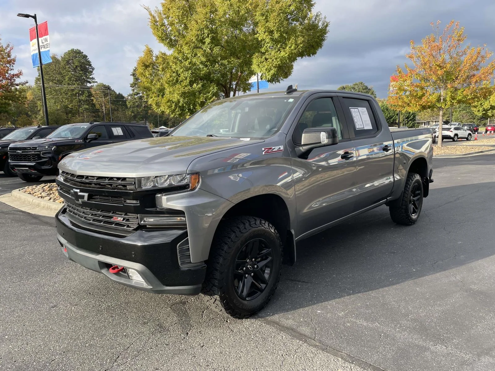 Certified Used 2021 SATIN STEEL METALLIC Chevrolet LT Trail Boss image 3
