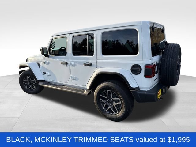 New 2026 Bright White Clear-Coat Exterior Paint Jeep Sahara image 5